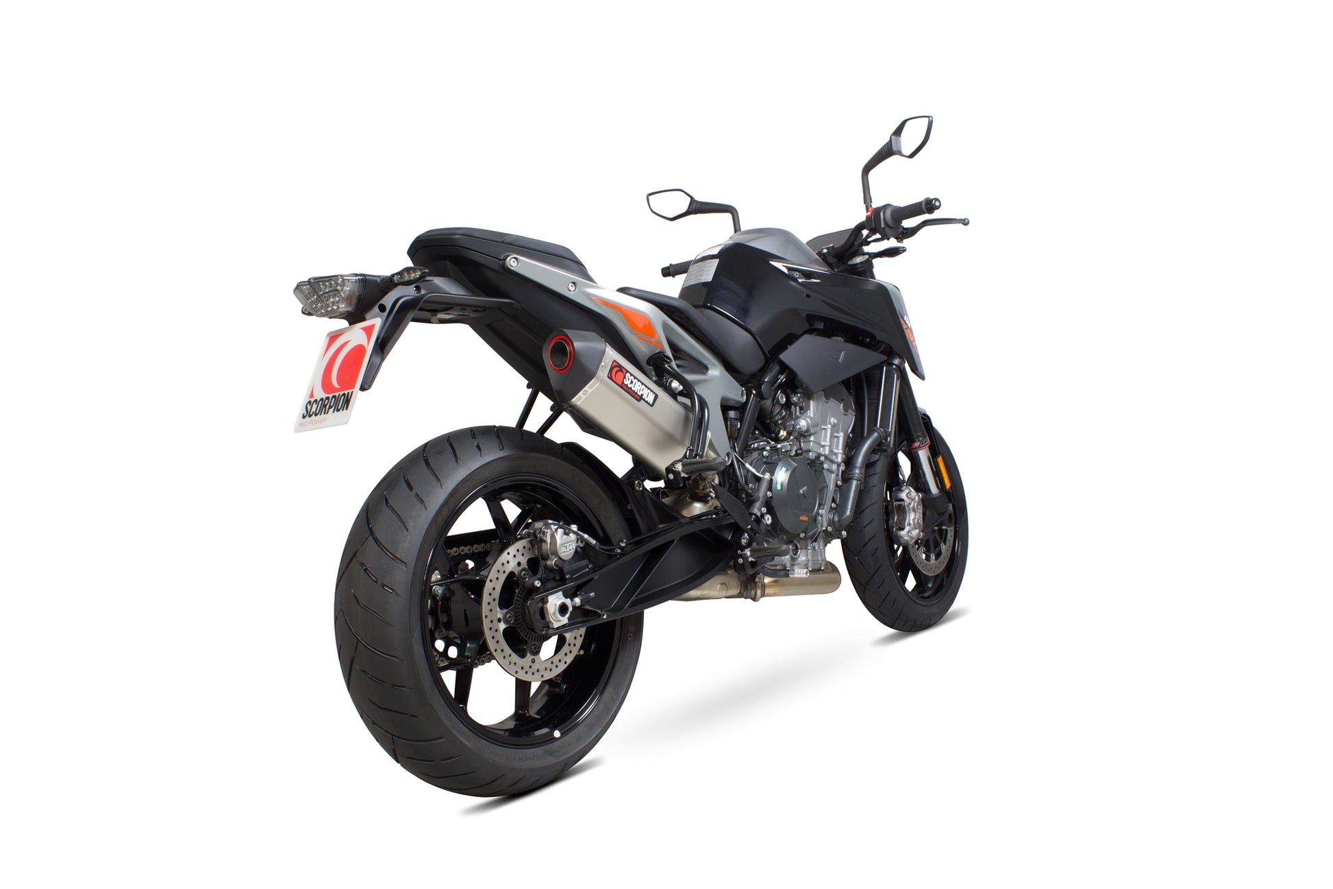 Scorpion RKT88TEO KTM 790 Duke Serket Parallel Slip-On - Titanium Sleeve | ML Performance UK UK