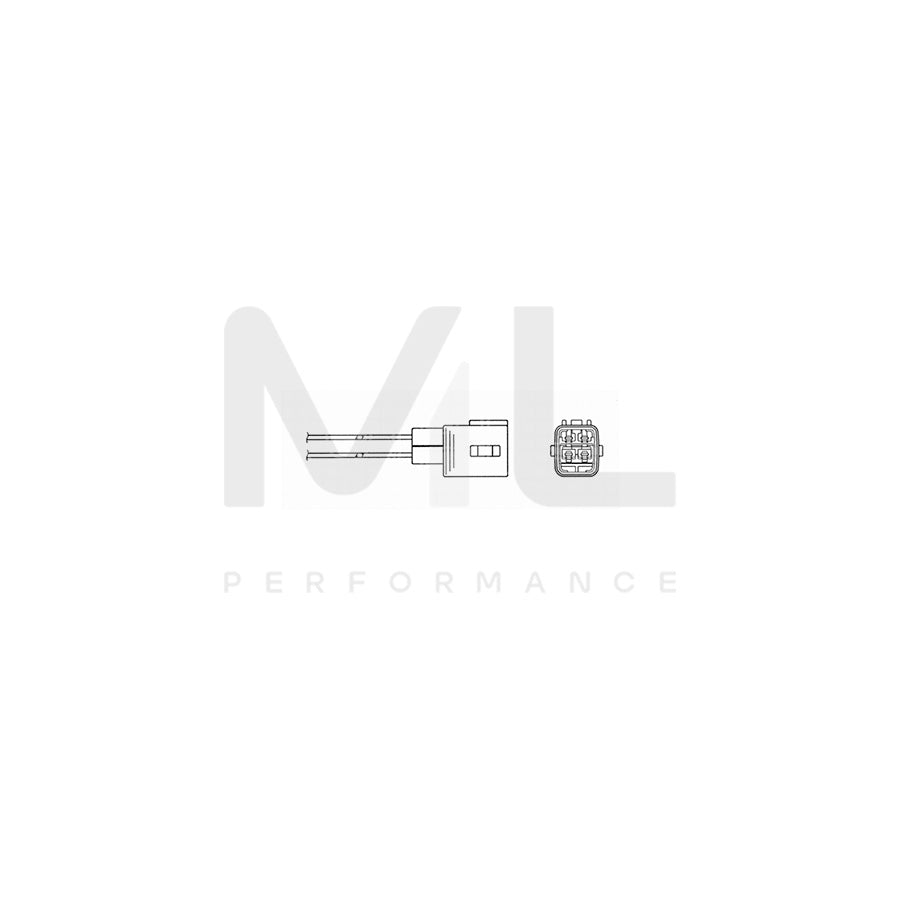 NTK Lambda Sensor / O2 Sensor (NGK 4376) - OZA669-EE27 | ML Car Parts UK | ML Performance