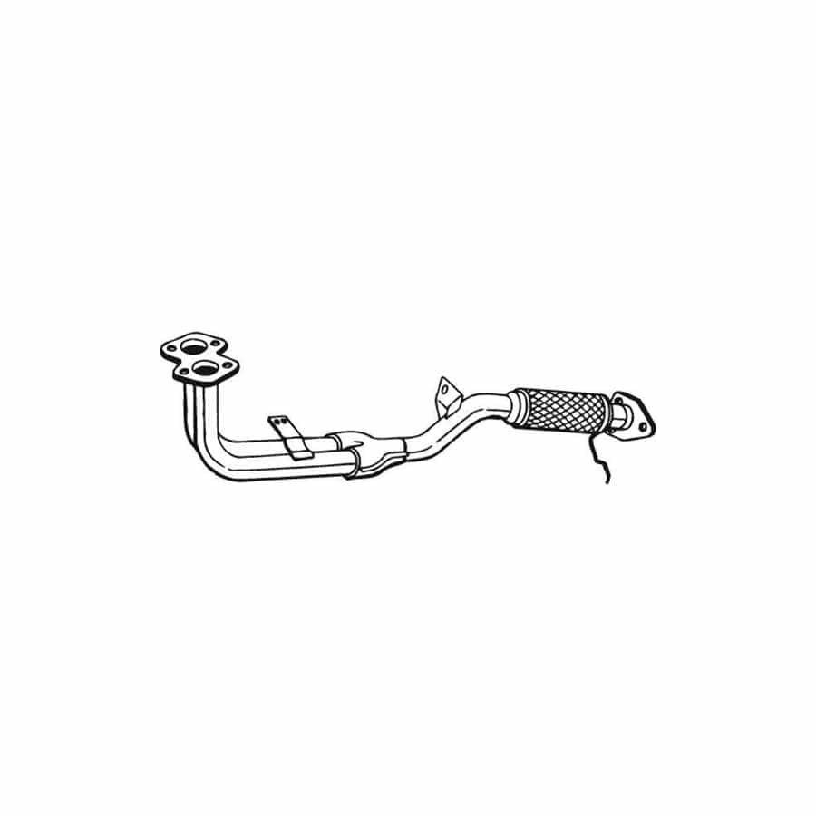 Bosal 823-431 Exhaust Pipe For Land Rover Freelander