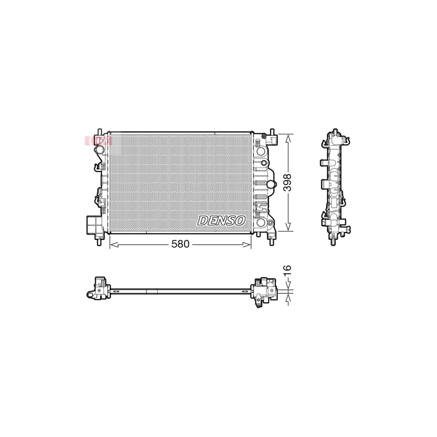 Denso DRM20117 Drm20117 Engine Radiator | ML Performance UK