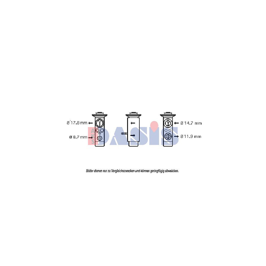 AKS Dasis 840540N Ac Expansion Valve | ML Performance UK