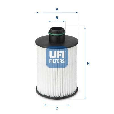 UFI 24.437.01 Fuel Filter