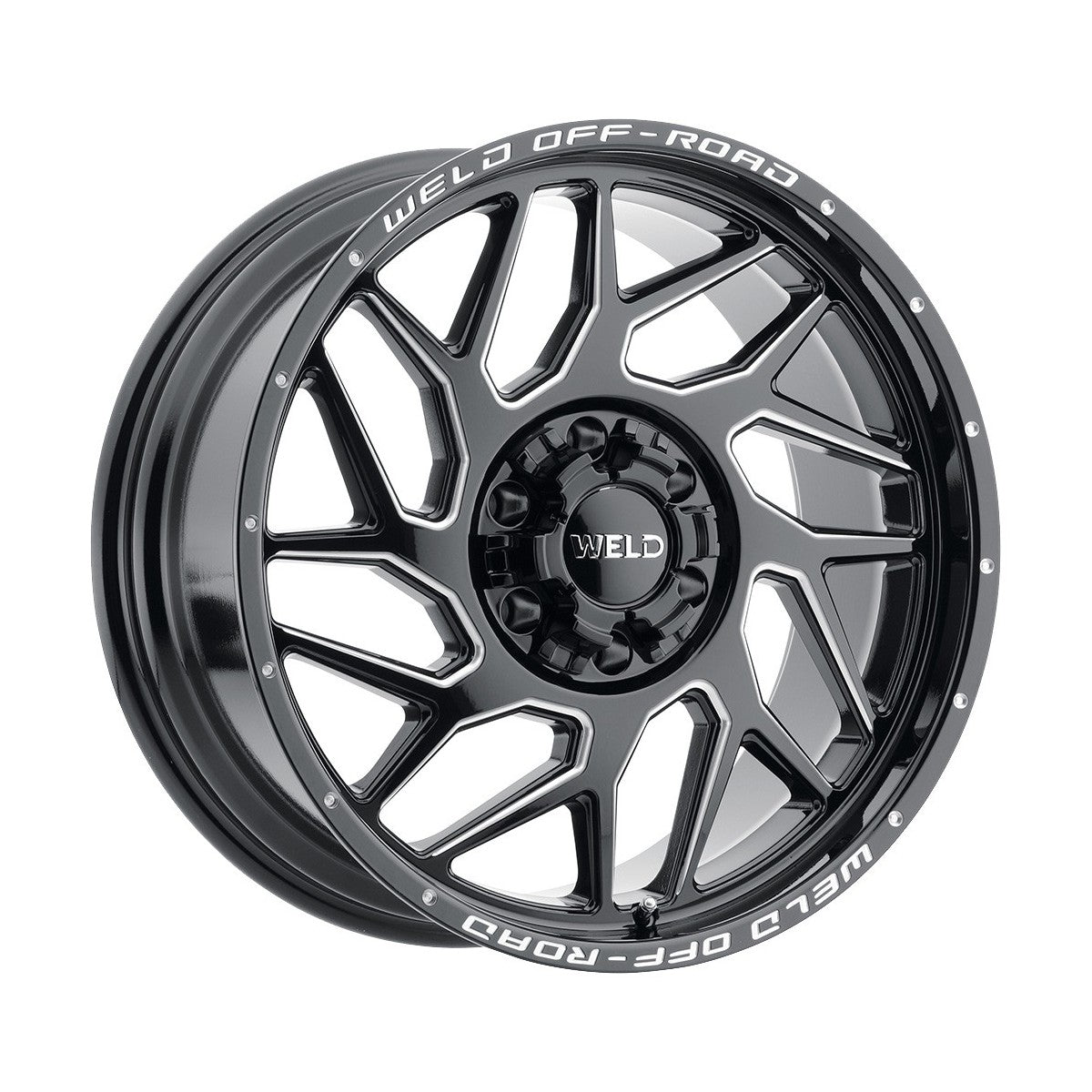 Weld W11709098575 Fulcrum W117 Wheel 20x9 6x135 ET20 BS5.75 Gloss Black MIL