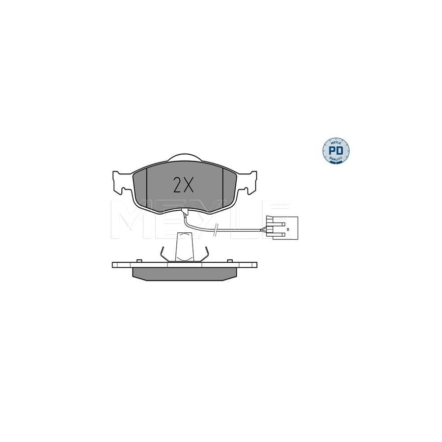 Meyle 025 213 9618/Pd Brake Pad Set