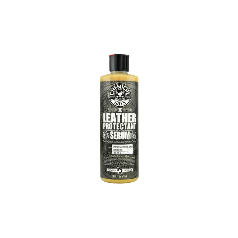 Chemical Guys Leather Serum Protectant 16oz | ML Performance UK Car Parts