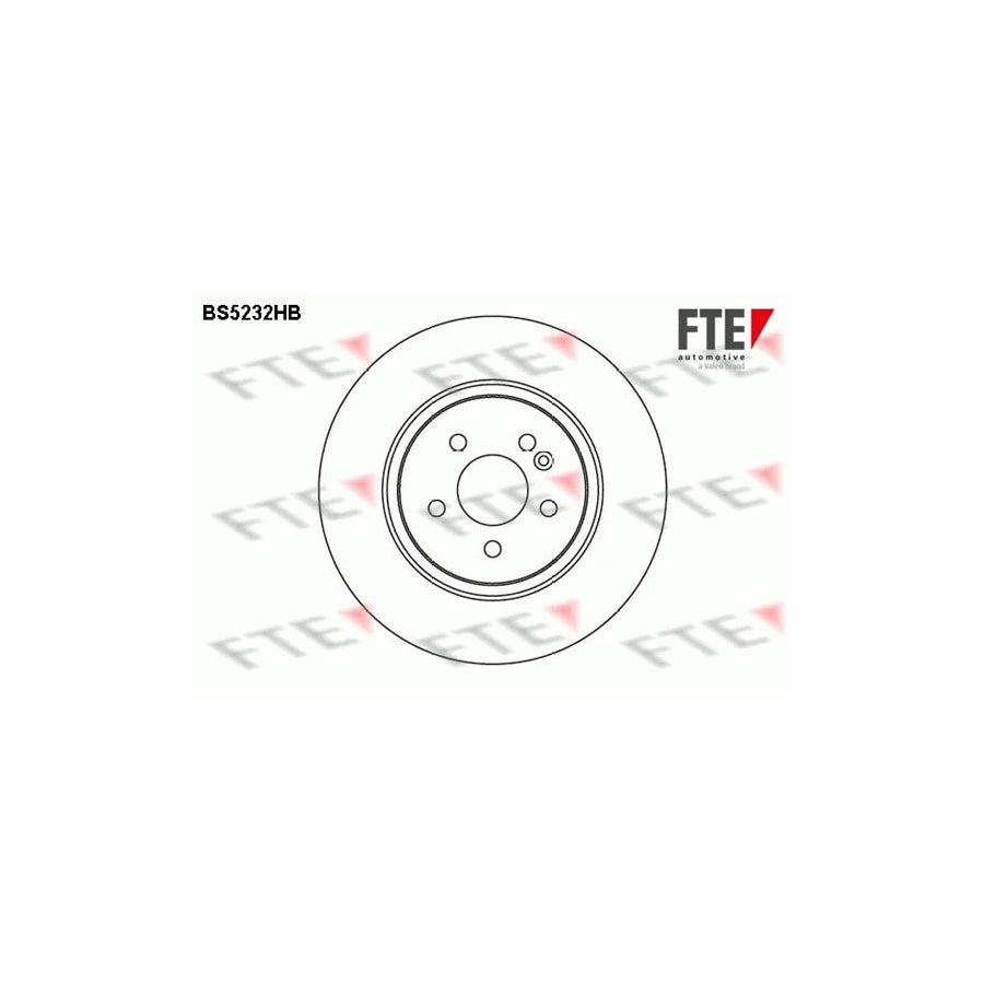 Fte 9082556 Brake Disc Suitable For Mercedes-Benz Ml-Class (W163) | ML Performance UK Car Parts