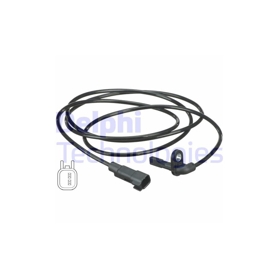 Delphi Ss20357 Abs Sensor