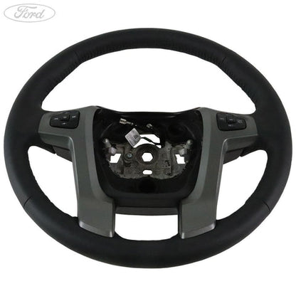 GENUINE FORD 5242480 RANGER LEATHER STEERING WHEEL WITH STEERING CONTROL TKE | ML Performance UK