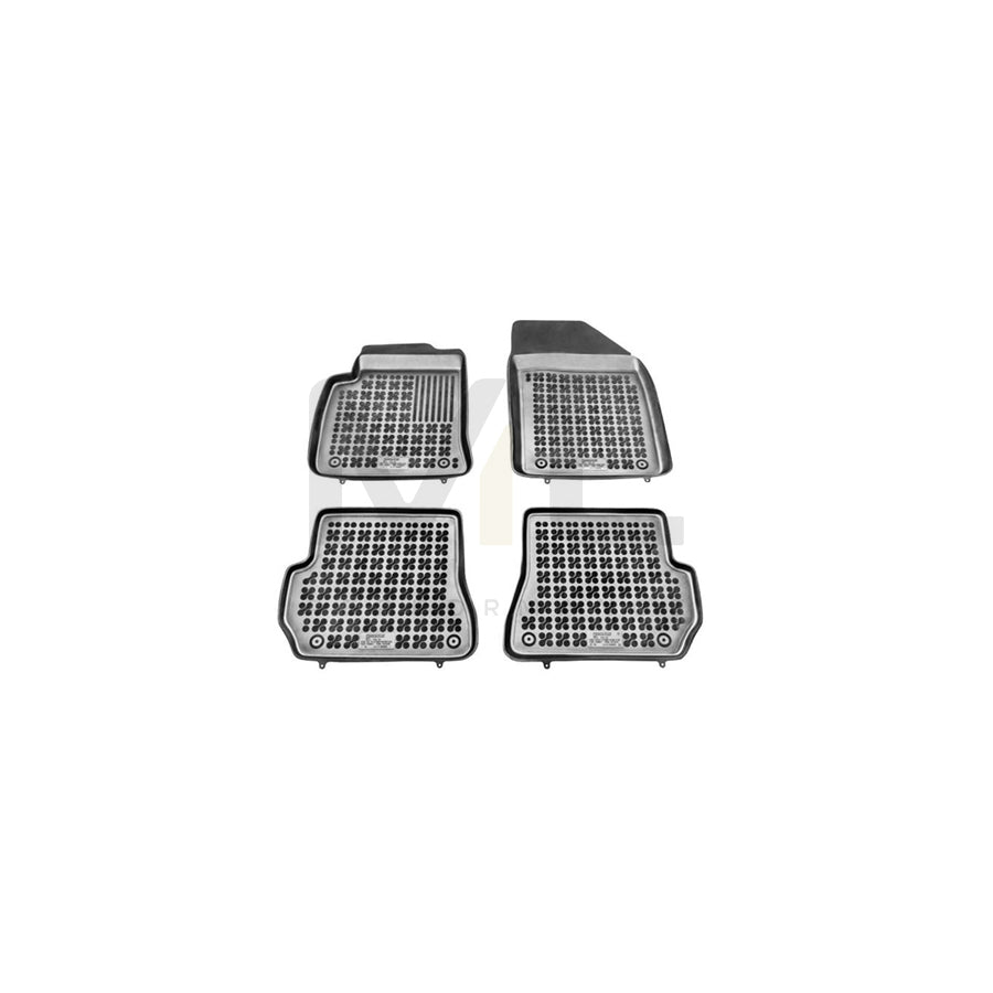 REZAW PLAST Tailored 200601 Floor mat set for FORD MONDEO Elastomer, Front and Rear, Quantity: 4, Black | ML Performance Car Parts