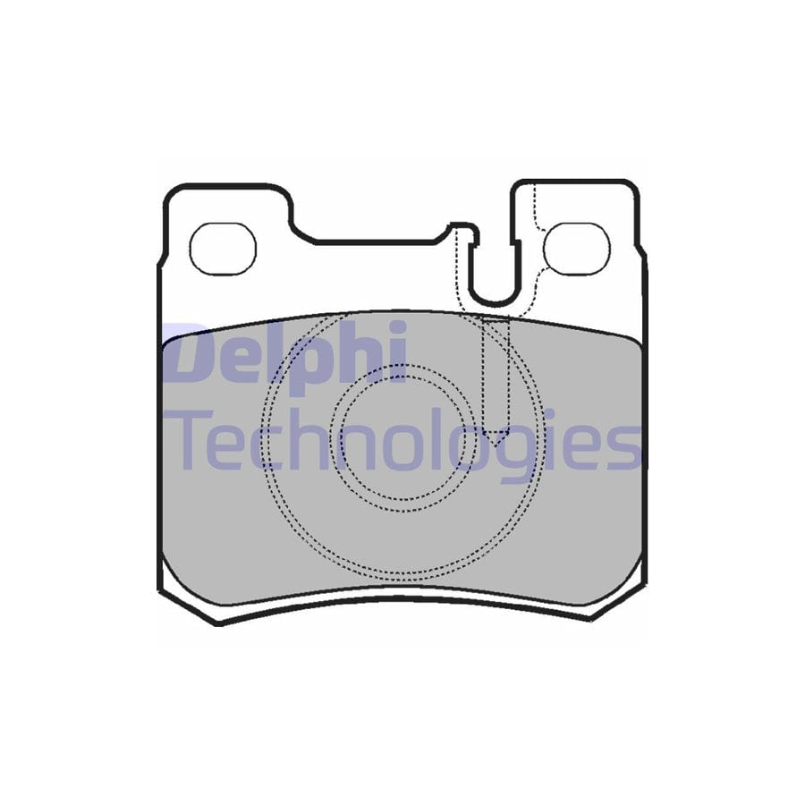 Delphi Lp947 Brake Pad Set