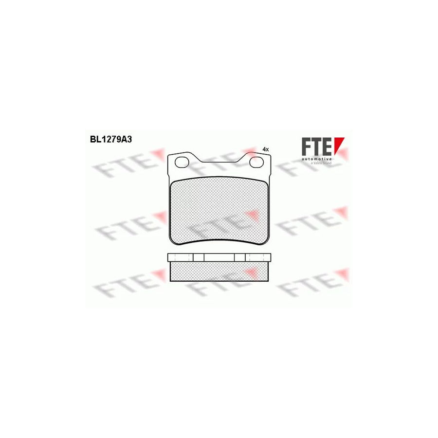 Fte 9010089 Brake Pad Set | ML Performance UK Car Parts