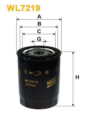 WIX Filters WL7219 Oil Filter