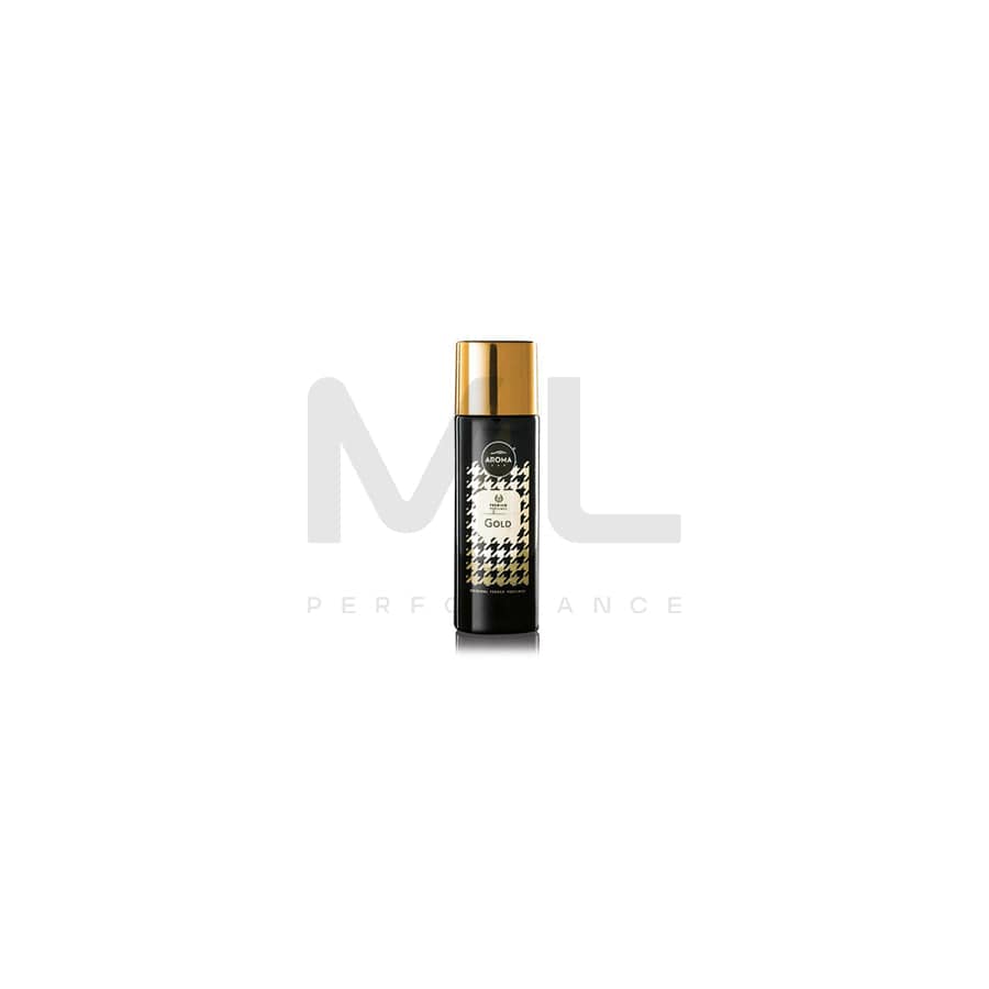 AROMA CAR Gold, Prestige Spray A92533 Car air freshener aerosol, Contents: 50ml | ML Performance Car Parts