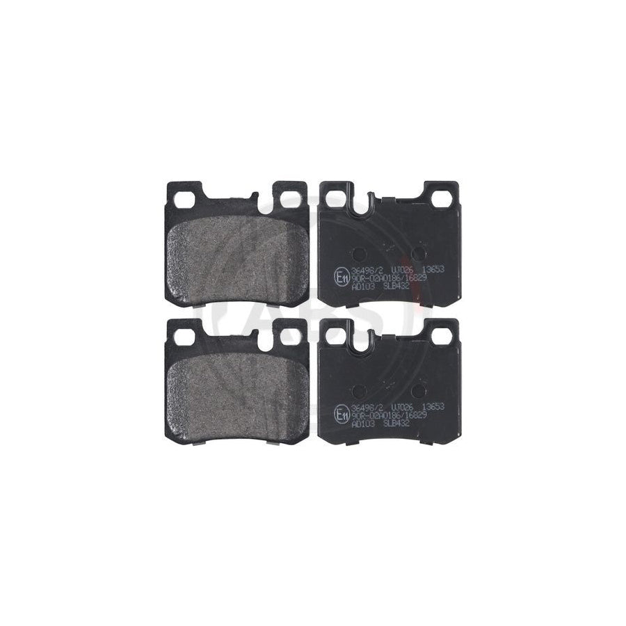 A.B.S. 36498/2 Brake Pad Set