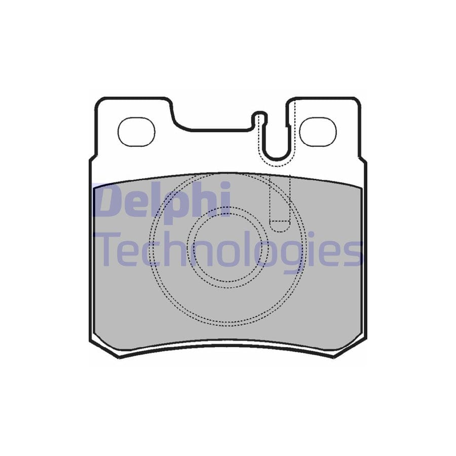 Delphi Lp946 Brake Pad Set