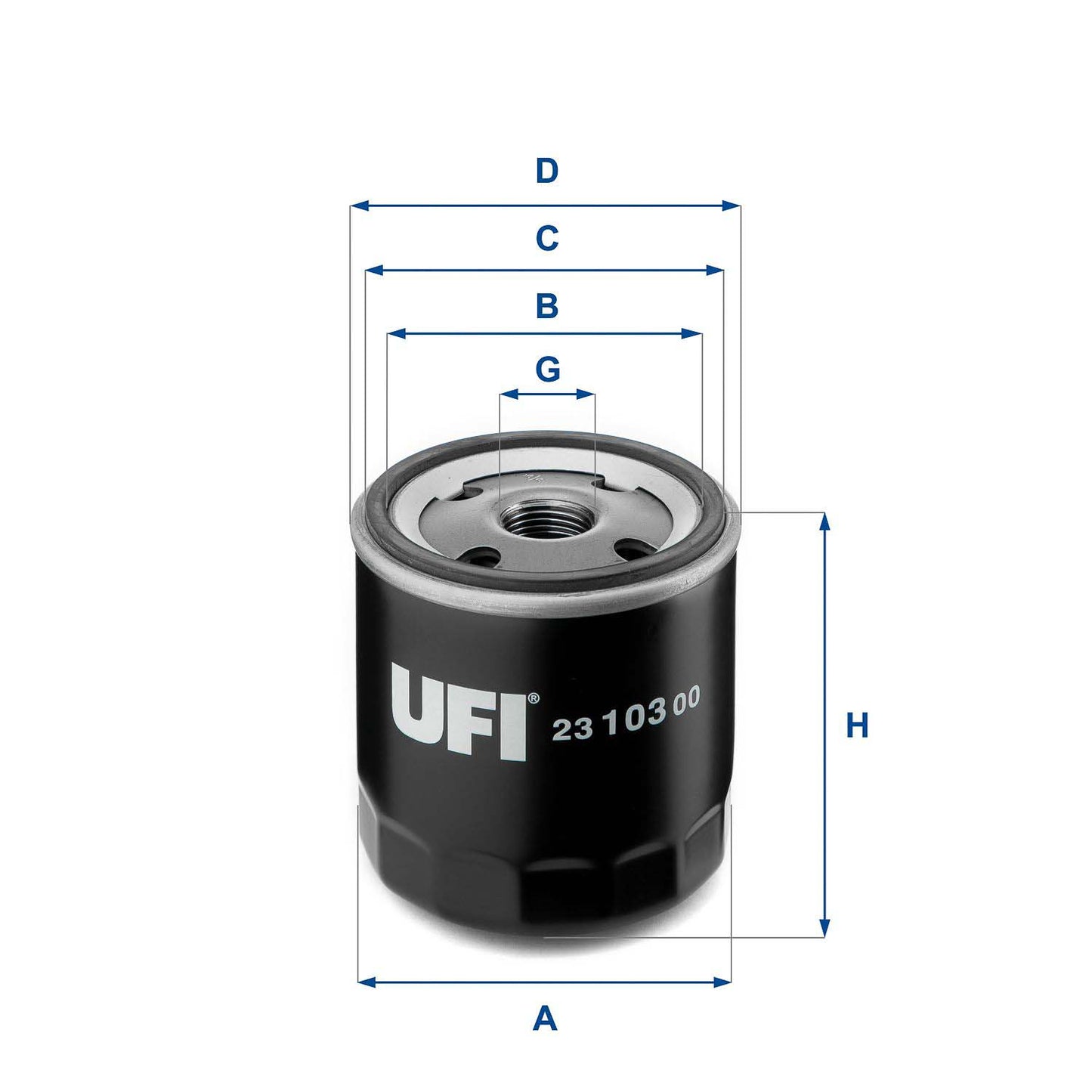 UFI 20.023.00 Oil Filter