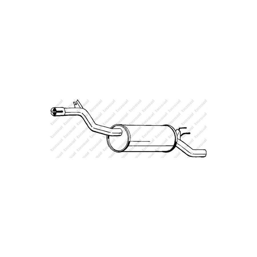 Bosal 135-491 Rear Silencer For Citroën Visa Hatchback