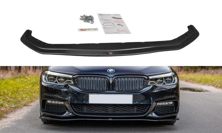 Maxton Design BM-5-G30-MPACK-FD2T Front Splitter V.2 BMW Series 5 G30 / G31 M-Pack | ML Performance UK Car Parts