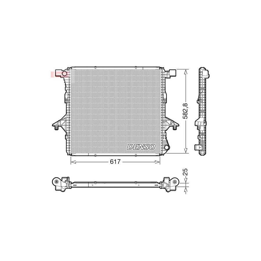 Denso DRM32052 Drm32052 Engine Radiator For Vw Amarok Pickup (2Ha, 2Hb, S1B, S6B, S7A, S7B) | ML Performance UK