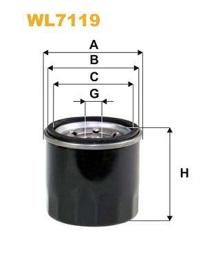 WIX Filters WL7119 Oil Filter