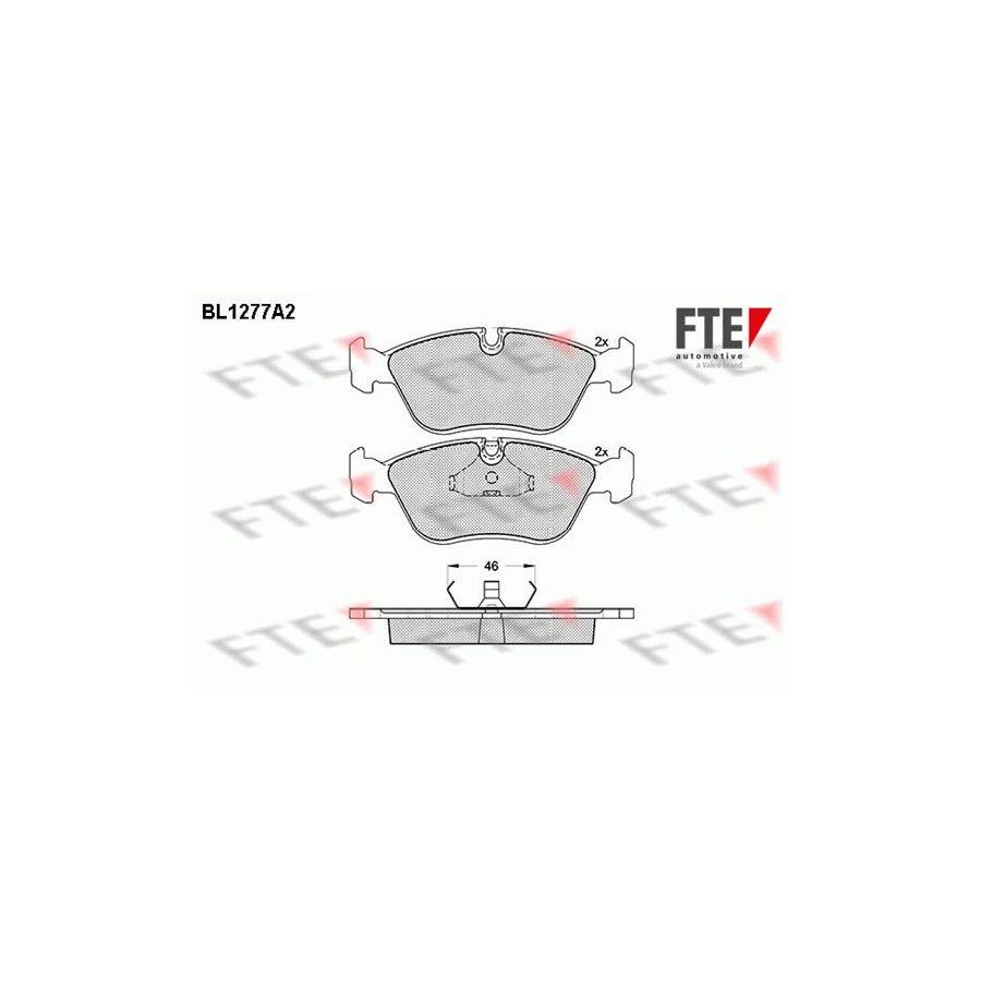 Fte 9010086 Brake Pad Set | ML Performance UK Car Parts