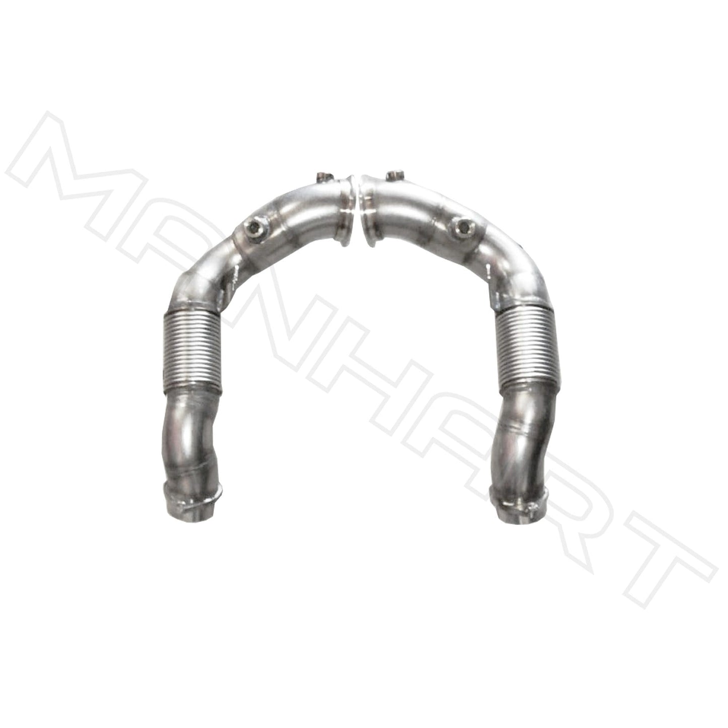 MANHART MH5F8511100 DOWNPIPES SPORT FOR BMW F85 / F86 X5M / X6M WITH 300 CELLS HJS CATALYTIC CONVERTERS