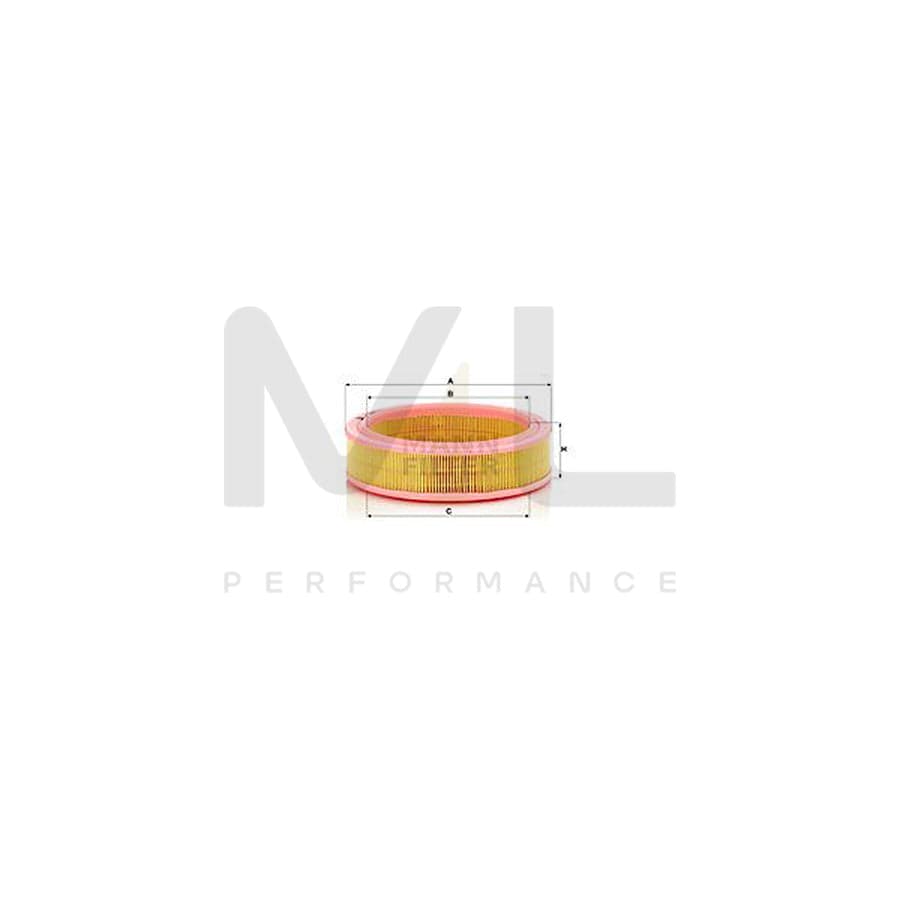 MANN-FILTER C 2233/1 Air Filter Filter Insert | ML Performance Car Parts