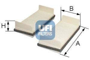 UFI 53.068.00 Pollen Filter