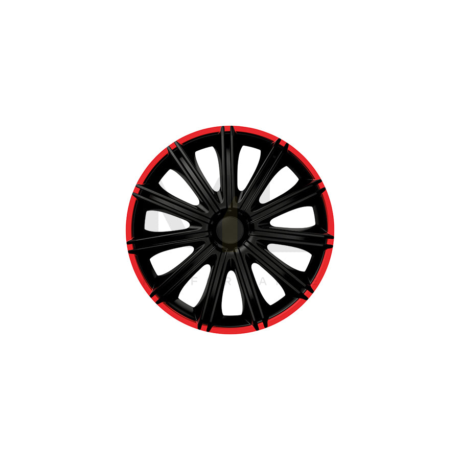 Gorecki Nero, 4 Racing 2211185 Wheel trims 15 Inch Red/Black | ML Performance Car Parts