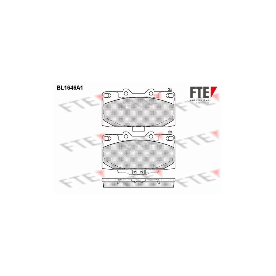 Fte BL1646A1 Brake Pad Set | ML Performance UK Car Parts