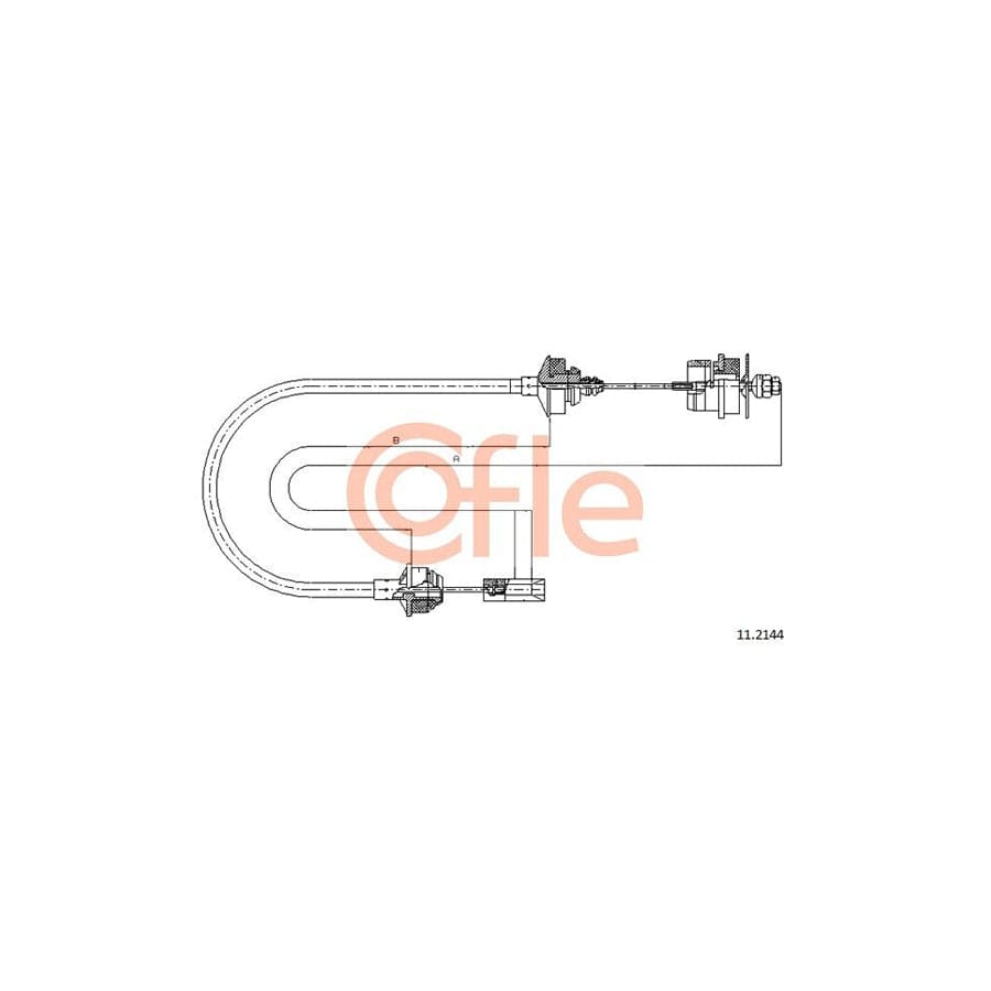 COFLE 11.093 Throttle Cable | ML Performance UK Car Parts