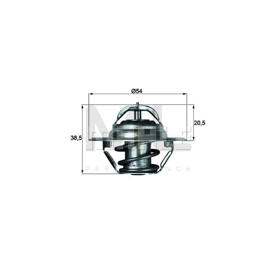 MAHLE ORIGINAL TX 19 75D Engine thermostat Opening Temperature: 75��C, with seal | ML Performance Car Parts