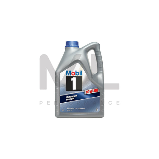 Mobil 1 Engine Oil - 10W-60 - 5ltr Engine Oil ML Performance UK ML Car Parts