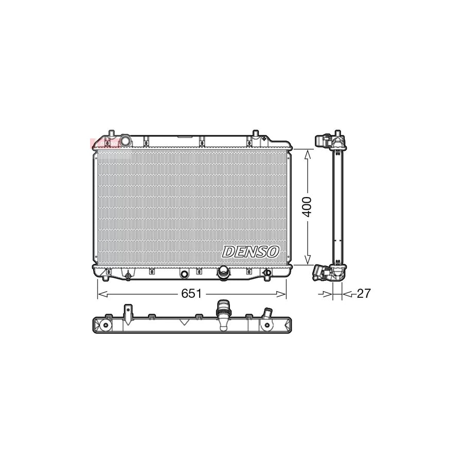 Denso DRM40036 Drm40036 Engine Radiator | ML Performance UK