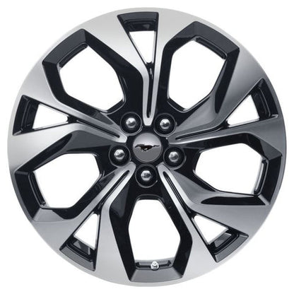 GENUINE FORD 2443114 MUSTANGMACHE ALLOY WHEEL 19" 5 X 2-SPOKE DESIGN, LIQUID EBONY | ML Performance UK