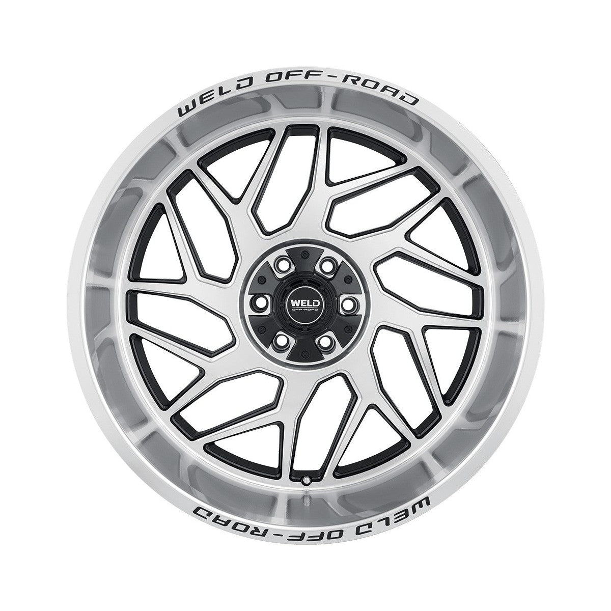 Weld W11822098475 Fulcrum W118 Wheel 22x12 6x135 ET-44 BS4.75 Gloss Black MACH