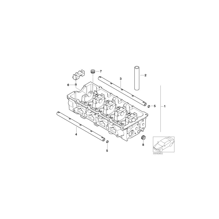 Genuine BMW 11121501167 R53 R50 Blind Plug (Inc. Coop.S JCW GP, One & One 1.4i) | ML Performance UK Car Parts