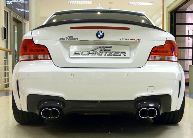 AC Schnitzer Carbon Fibre Rear Diffuser For BMW 1 M Coupé (E82)