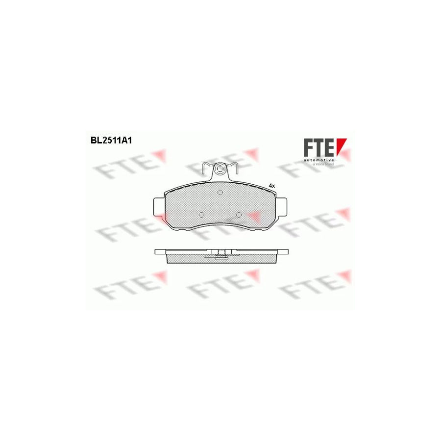 Fte BL2511A1 Brake Pad Set For | ML Performance UK Car Parts