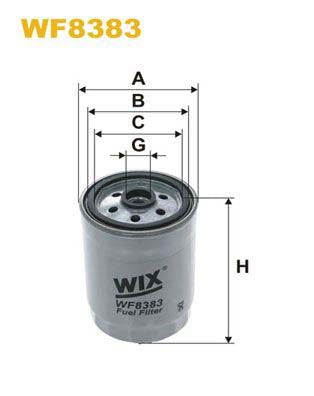 WIX Filters WF8383 Fuel Filter