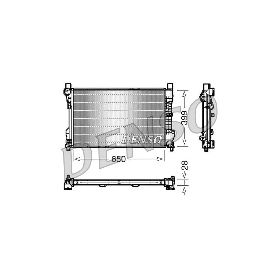 Denso DRM17080 Drm17080 Engine Radiator | ML Performance UK