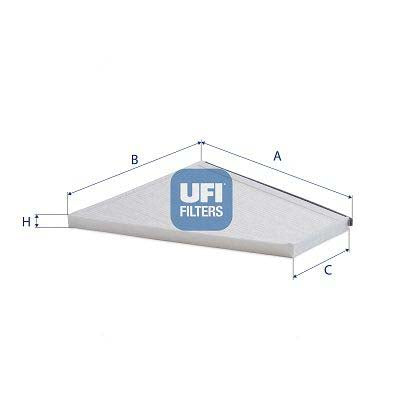 UFI 53.584.00 Pollen Filter Suitable For Mercedes-Benz S-Class