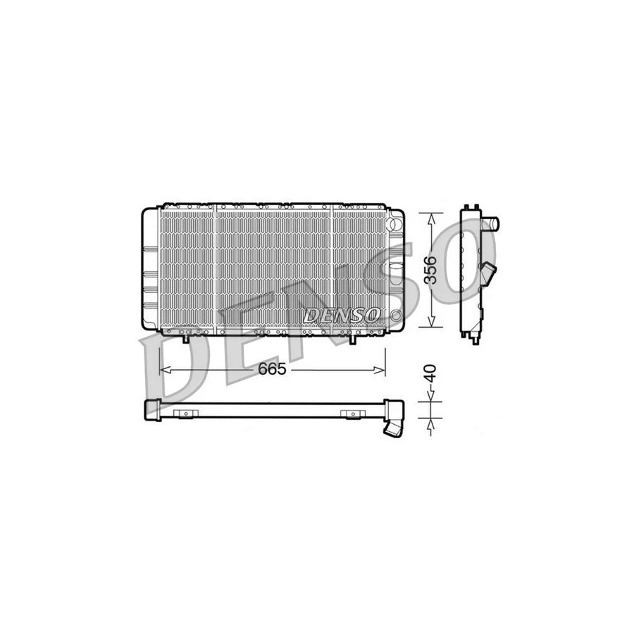 Denso DRM23021 Drm23021 Engine Radiator | ML Performance UK