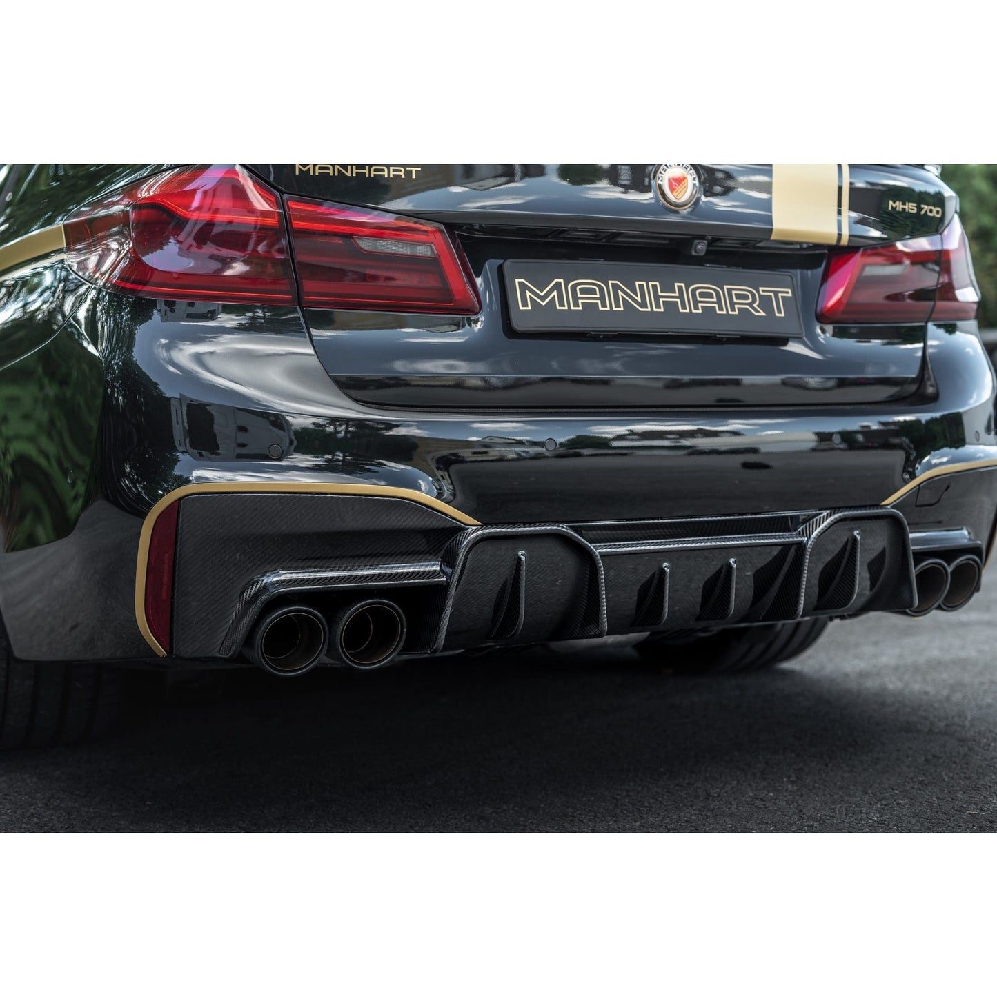 MANHART MH2F9011200 CARBON REAR DIFFUSER FOR BMW F90 M5 (COMPETITION)