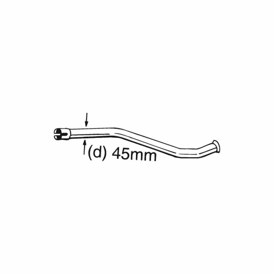 Bosal 889-143 Repair Pipe, Catalytic Converter For Citroën Ax