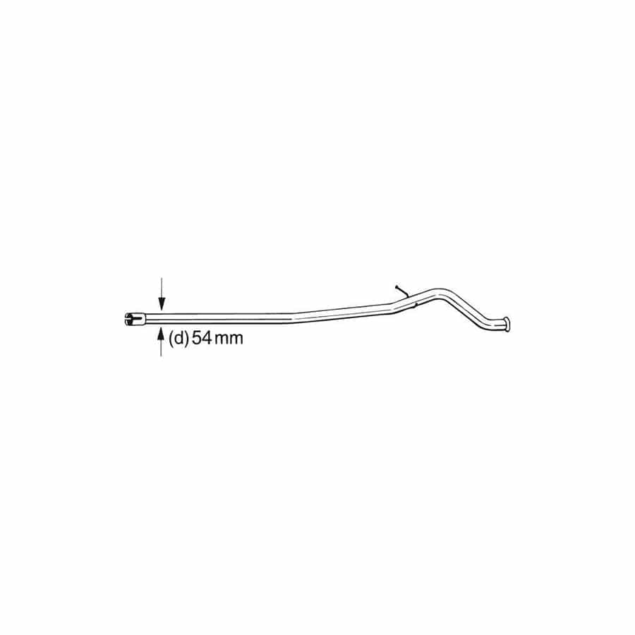 Bosal 889-631 Repair Pipe, Catalytic Converter For Peugeot 406