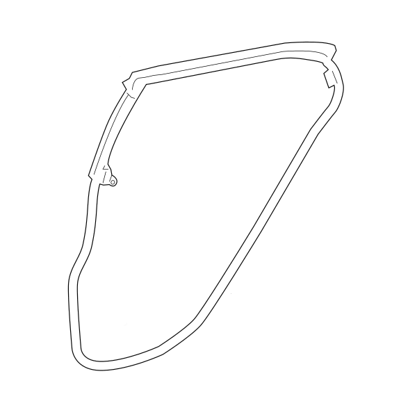 Genuine Lexus 67871-76011 CT Phase 1 O/S Rear Door Seal