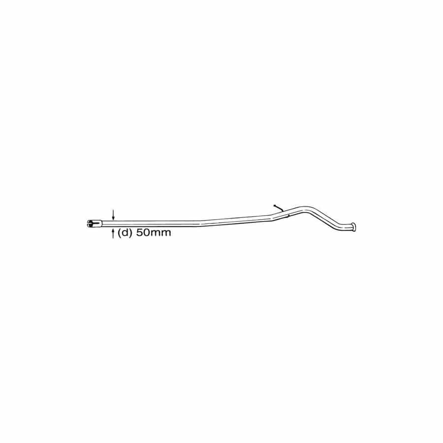 Bosal 889-541 Repair Pipe, Catalytic Converter