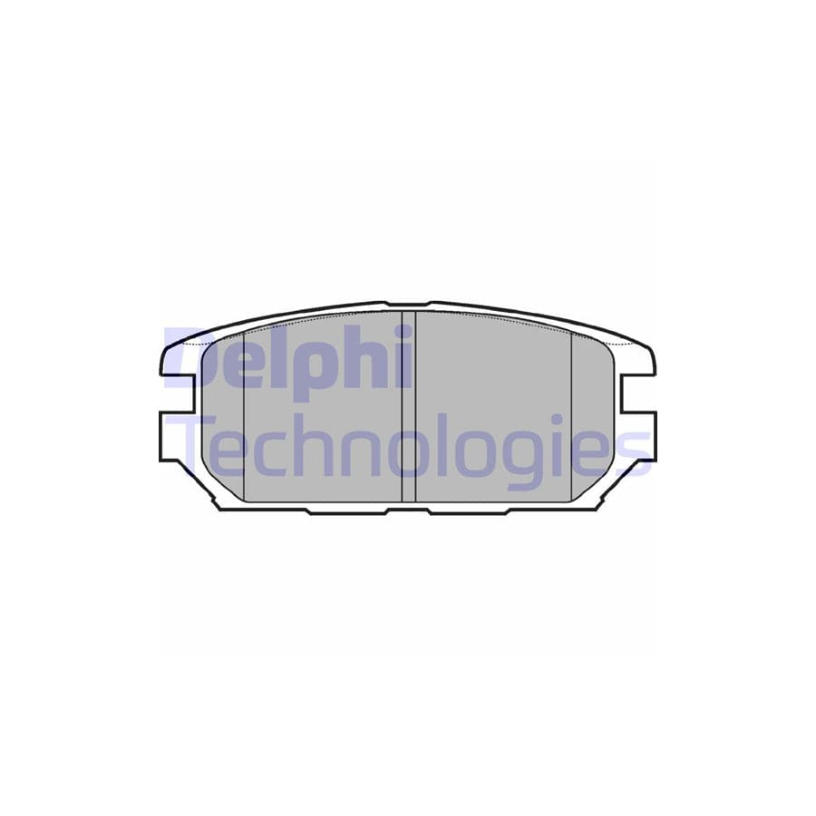 Delphi Lp921 Brake Pad Set