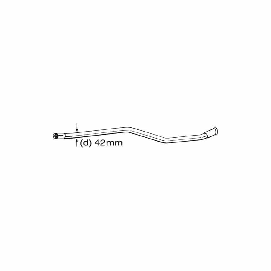 Bosal 889-533 Repair Pipe, Catalytic Converter For Citroën Xsara